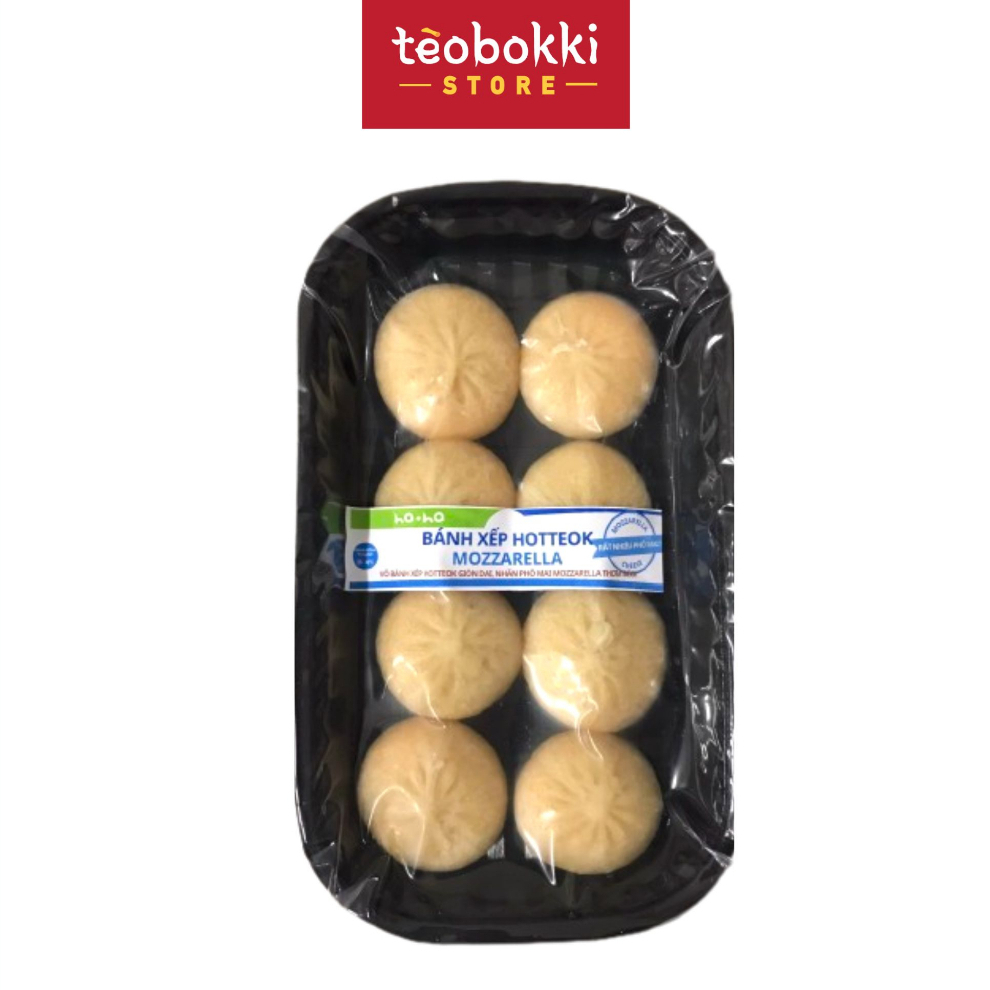 [SHIP HCM] Bánh xếp hotteok nhân phô mai mozzarella Tèobokki hộp 140g