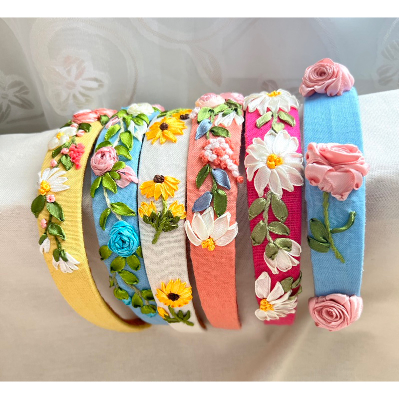 Cài tóc thêu tay Handmade by Chang