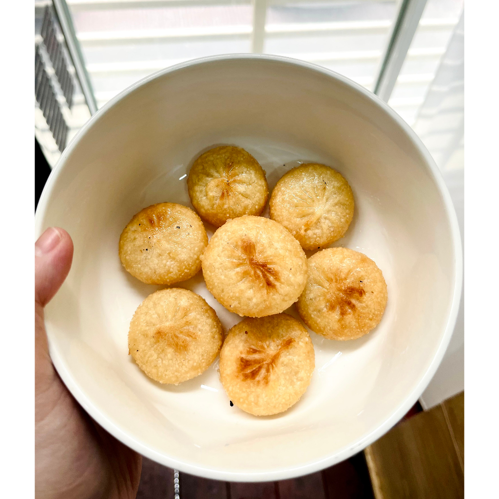 Bánh xếp hotteok nhân phô mai mozzarella size mini Ha&Ha 140g