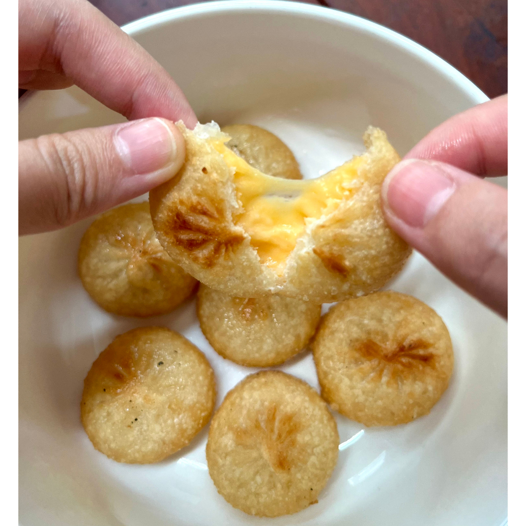 Bánh xếp hotteok nhân phô mai mozzarella size mini Ha&Ha 140g
