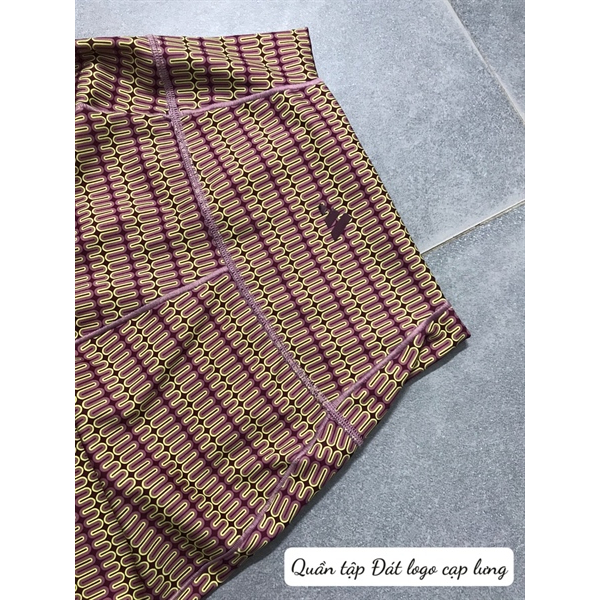 Quần tập Đát logo cạp lưng