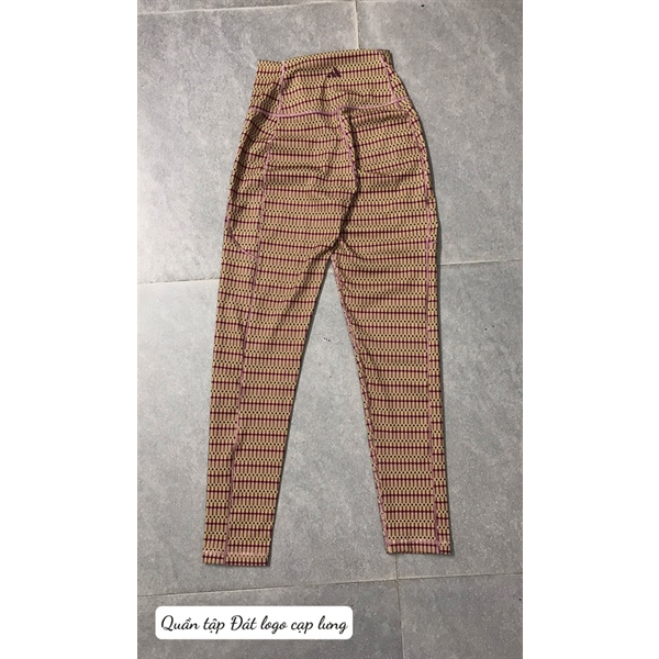 Quần tập Đát logo cạp lưng