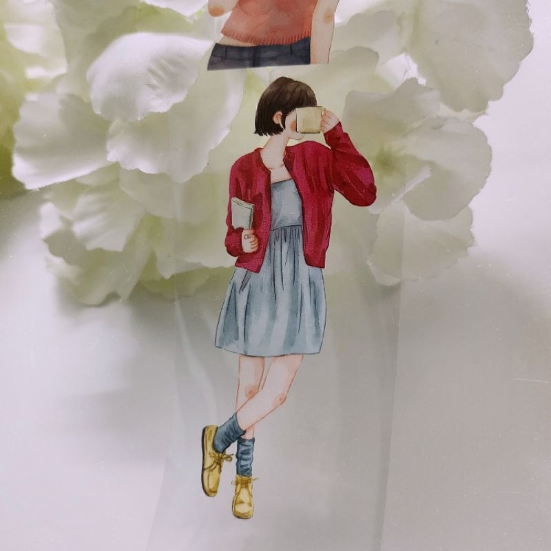 - Chu kì 300cm cuộn băng dán hình cô gái "𝑺𝒎𝒂𝒍𝒍 𝑫𝒂𝒚𝒔"