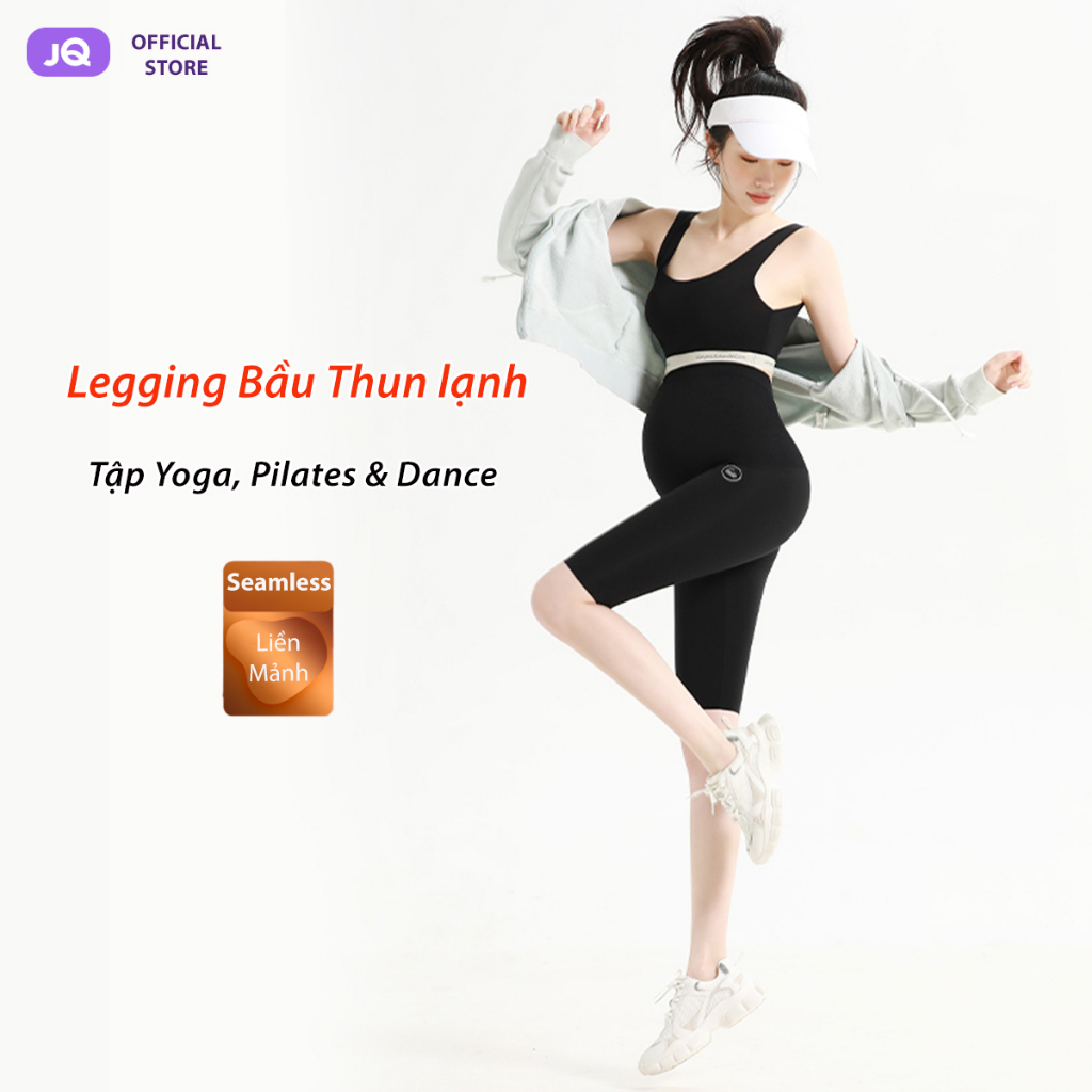 Quần legging bầu hè thu JOYNCLEON siêu co giãn, siêu mềm mịn - Mã KL06 & KL11