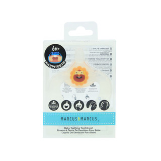 Bàn Chải Đánh Răng Kiêm Gặm Nướu Silicon Marcus & Marcus, Cho Bé Từ 6 Tháng