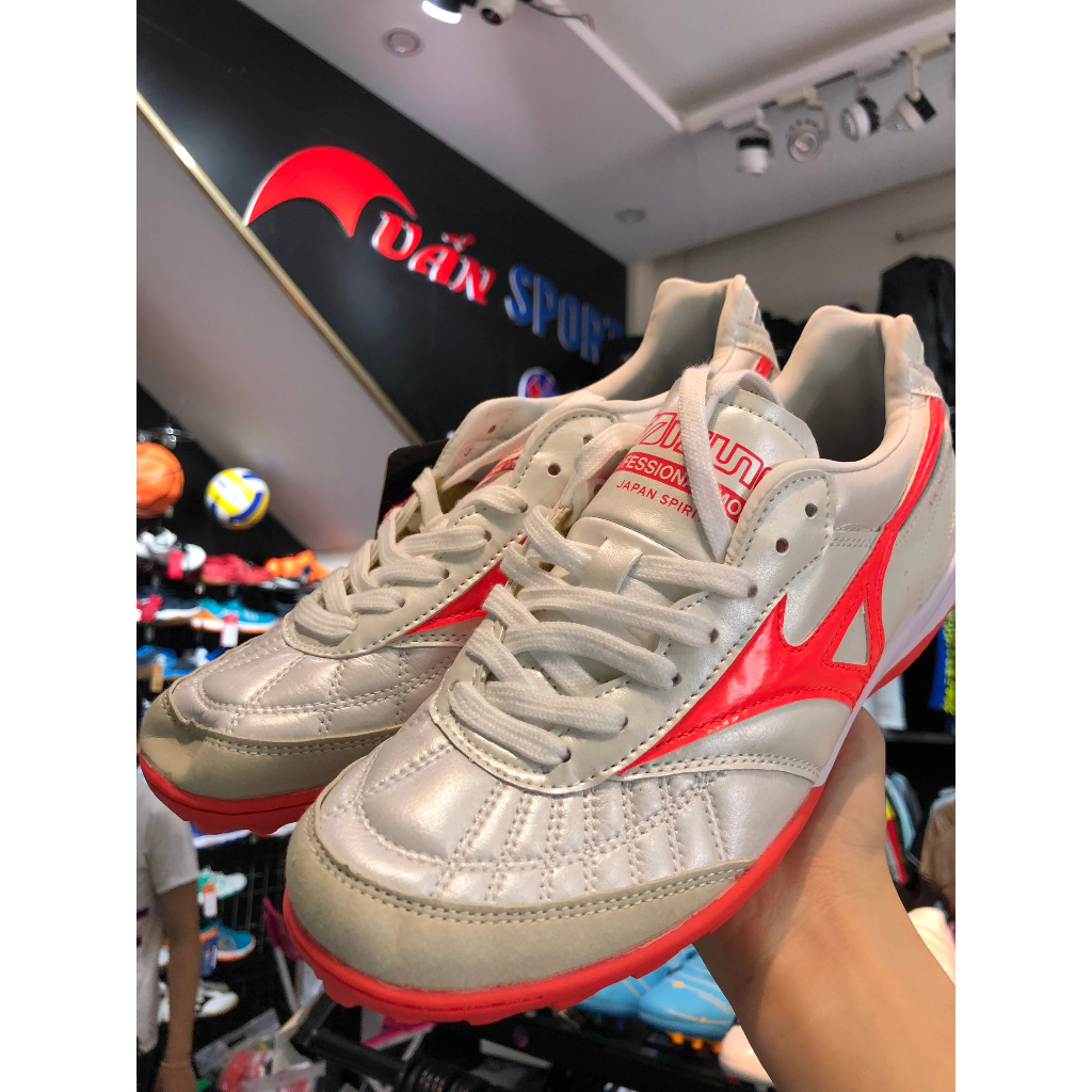 Giày đá bóng sân nhân tạo MIZUNO MORELIA NEO TF - TRẮNG HỒNG