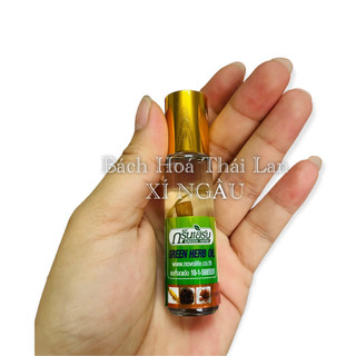 Dầu lăn nhân sâm Green Herb nội địa Thái Lan