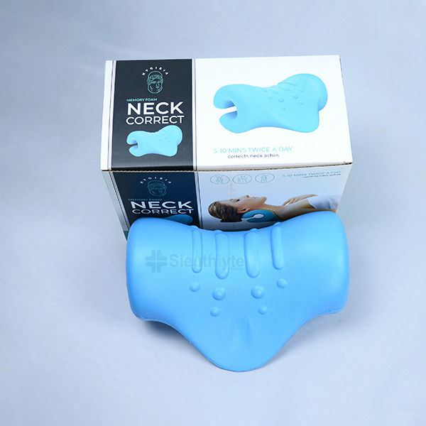 Gối massage cổ vai gáy công thái học giúp giảm đau và thư giãn