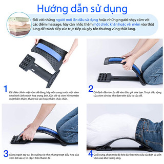 Dụng Cụ Massage Lưng, Cổ, Vai, Gáy | Khung Nắn Chỉnh Cột Sống | Siêu Thị Y Tế