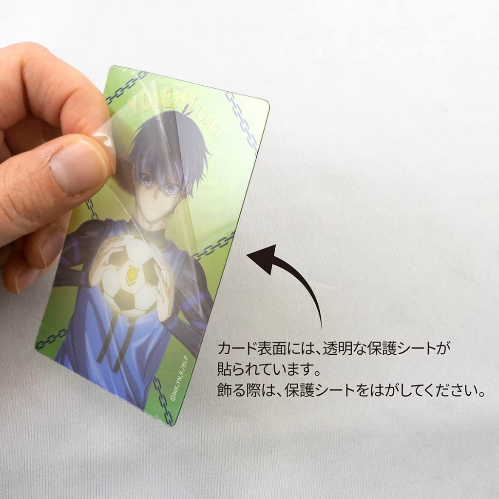 Blink Box thẻ Nhân phẩm kèm Móc khóa Blue Lock - Chính hãng