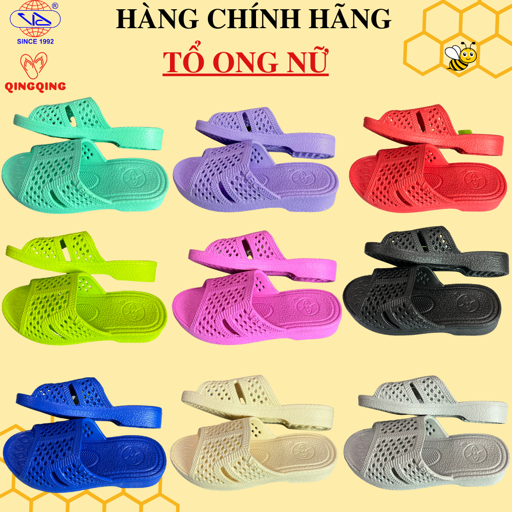 Dép tổ ong (size 35-38) chất liệu cao cấp Nhựa EVA siêu nhẹ ( Nên Đặt Lùi 1 Size ),siêu bền,chống trơn trượt