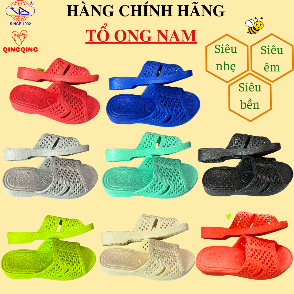 Dép tổ ong (Size 39-43) chất liệu Nhựa EVA siêu nhẹ ( Nên đặt lùi 1 size ),siêu bền,siêu êm,chống trơn trượt
