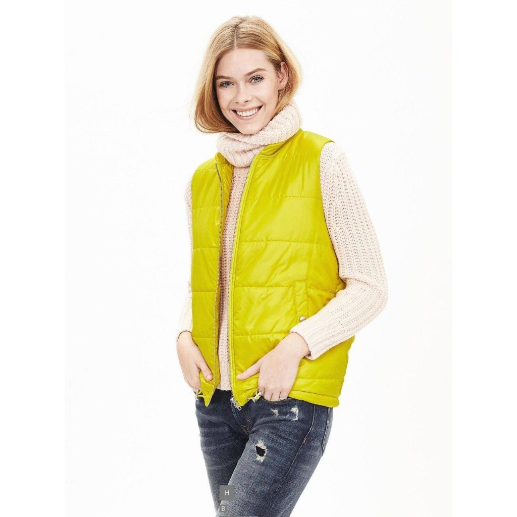 Áo phao gile B/\NANA Republic Womens vest puffer jacket dành cho Nữ. Hàng chính hãng, xịn 100%.