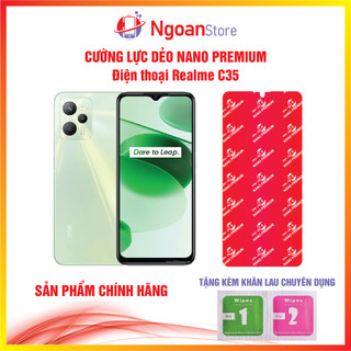 Cường lực dẻo Nano cho Điện thoại Realme C35 - Ngoan Store