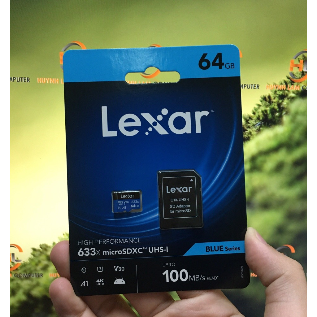 Thẻ nhớ Lexar 64GB 633X - Digiworld phân phối | BigBuy360 - bigbuy360.vn