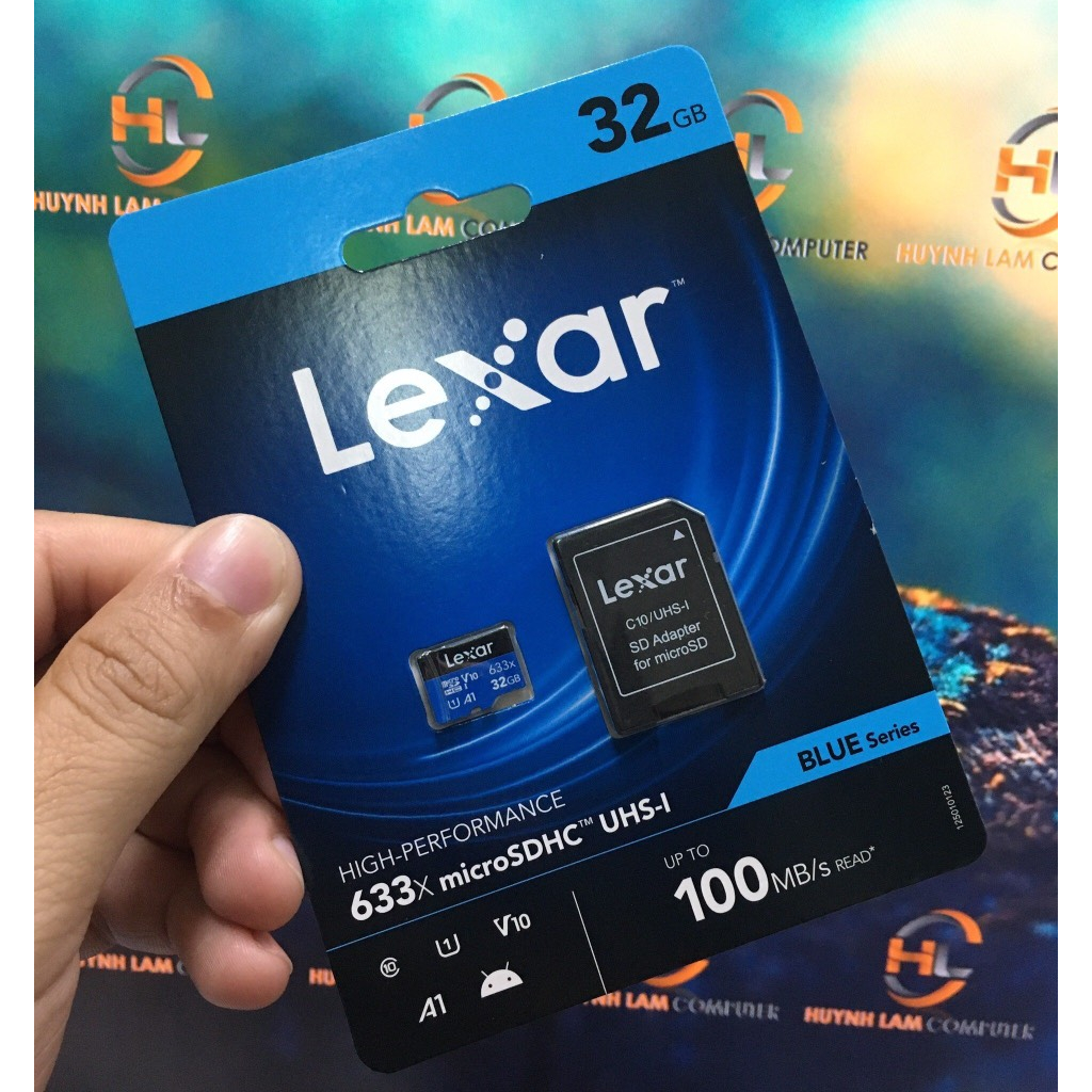 Thẻ nhớ Lexar 32GB 633X - Digiworld phân phối | BigBuy360 - bigbuy360.vn