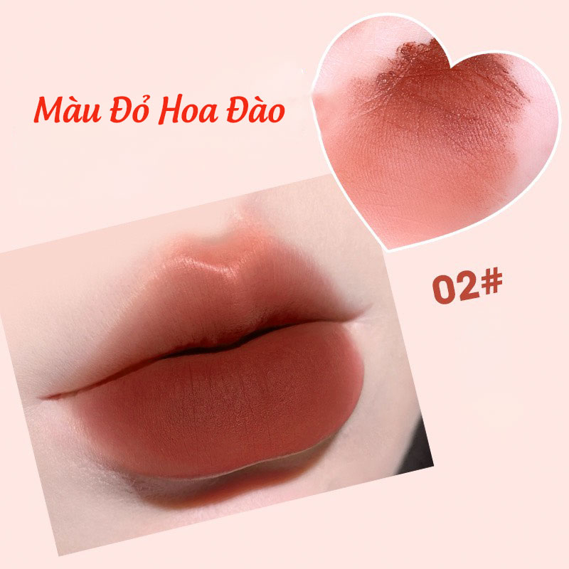 Son Kem Lì Jomeel Chính Hãng Nội Địa Trung Thân Tròn Lên Màu Cực Đẹp