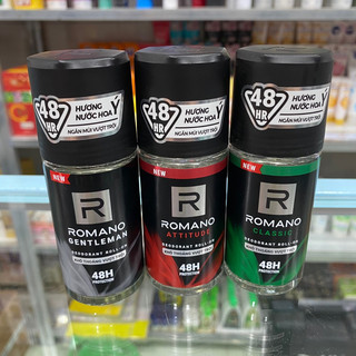 Lăn Khử Mùi Romano đủ mùi 50ml