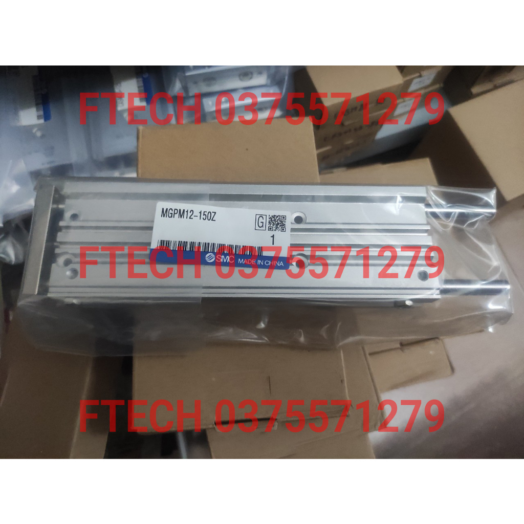 Xylanh khí nén SMC MGPM12-150Z MGPM MGPM12 MGPM16 MGPM20 MGPM25 MGPM32 MGPM40 MGPM50 xy lanh 3 ti dẫ