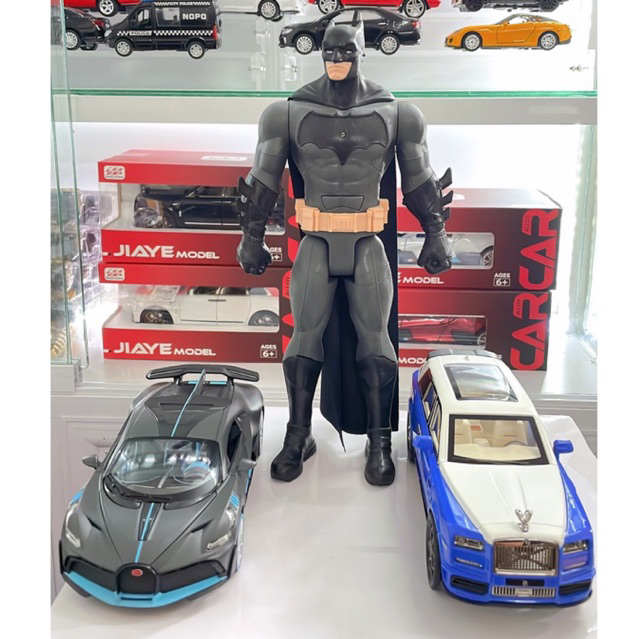 Combo Siêu anh hùng Batman và Bộ sưu tập Siêu xe cực chất siêu sang Avengers Endgame (xe Hợp Kim Cao cấp)