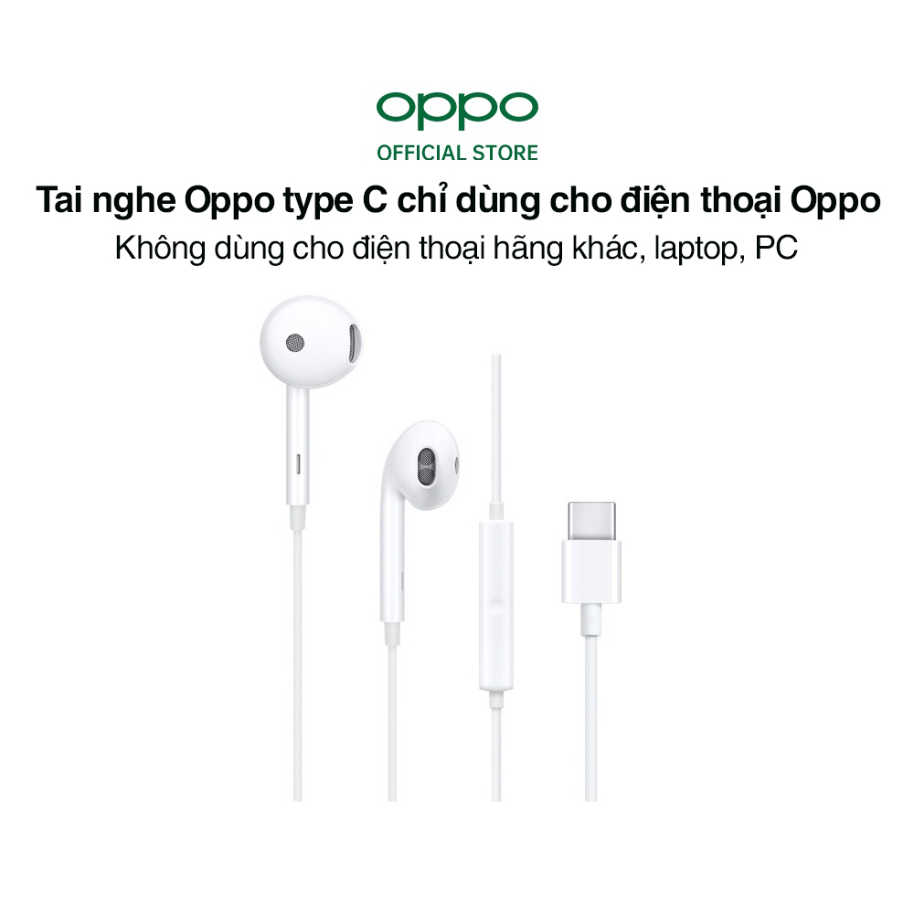 Tai nghe có dây Oppo có mic BACARAT - Hàng chính hãng bảo hành 30 ngày