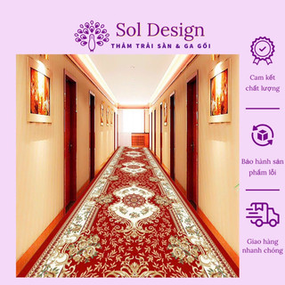   Chiều dài thảm=số lượng  Thảm Trải Sàn Sự Kiện Dẫn Lỗi Đám Cưới Hội Nghị Bề Mặt Nỉ Lì Có Lớp Hạt Cao Su Chống Trượt 