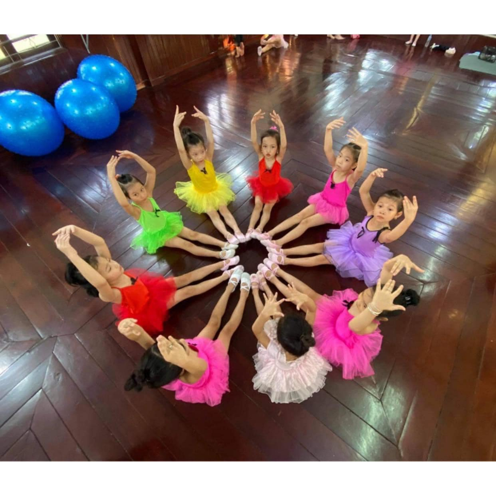 Váy múa bale co dãn 4 chiều