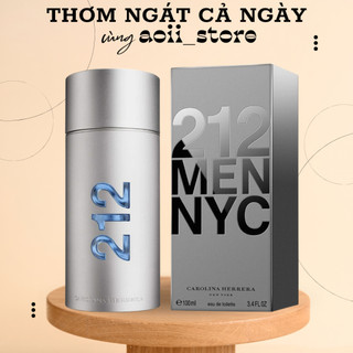 Nước hoa nam carolina herrera 212 men nyc edt 100ml