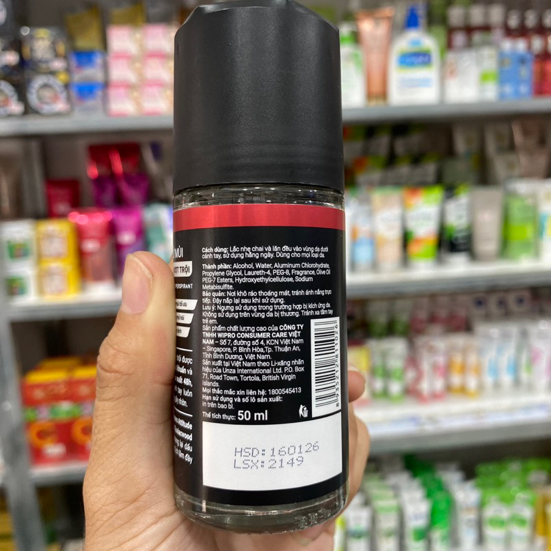 Lăn khử mùi cho nam Romano Attitude 50ml