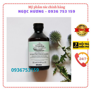 DẦU GỘI TẨY TẾ BÀO CHẾT VÀ THANH LỘC GIẢI ĐỘC CHO DA ĐẦU DAVINES DETOXIFYING SCRUB SHAMPOO 250MLuv