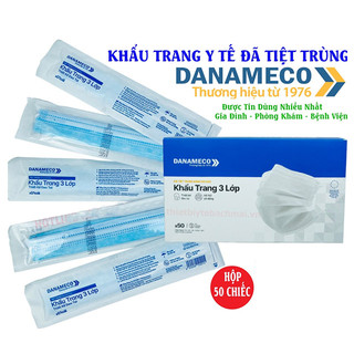 Khẩu Trang y Tế Danameco Tiệt Trùng Cái