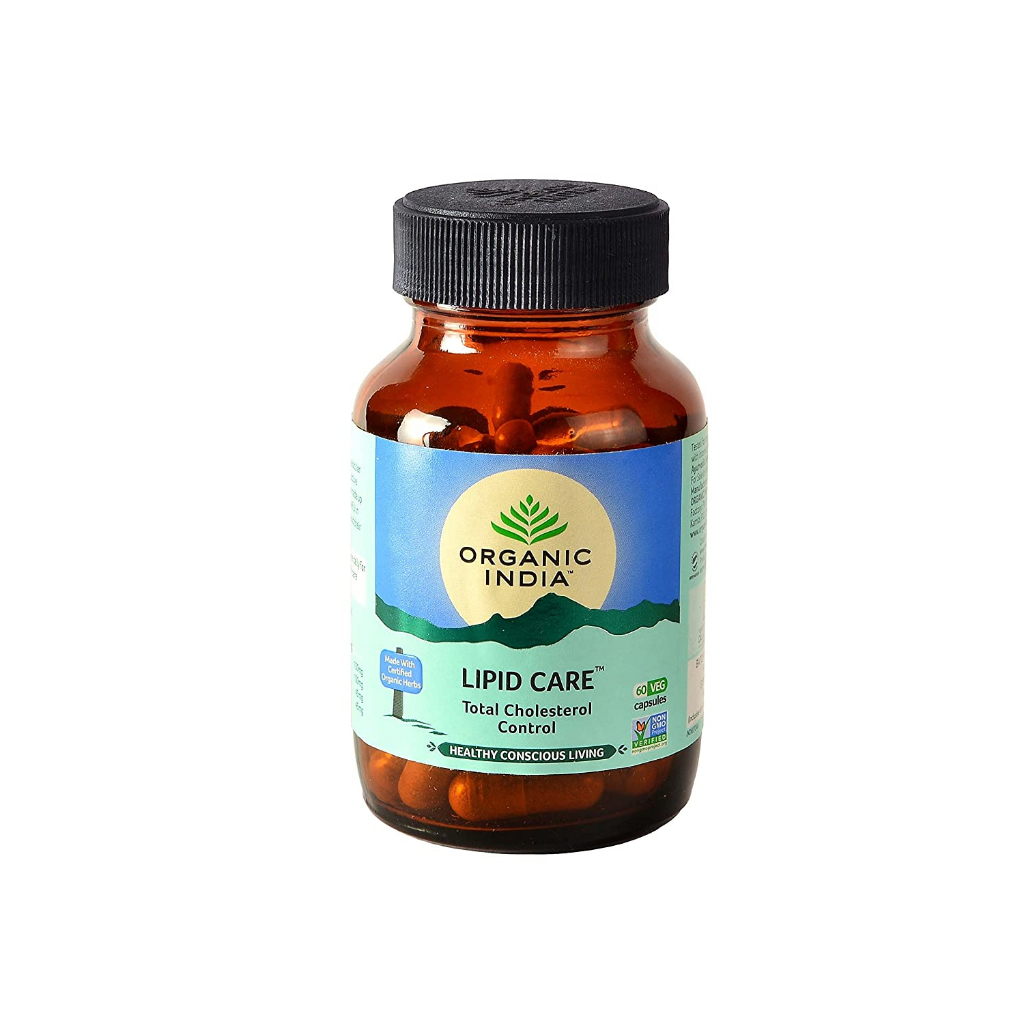 [Organic India] Lip Care Tablets - giúp duy trì chức năng tim mạch khỏe mạnh và mức cholesterol bình thường