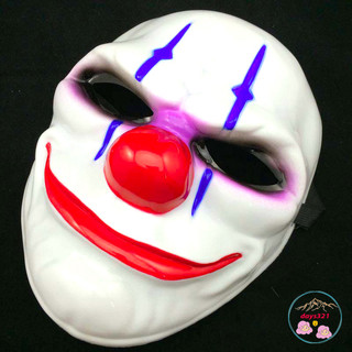 Mặt nạ chú hề cosplay hoá trang , mặt nạ ít pennywise payday phi vụ thế kỷ