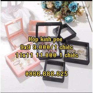 Hộp đựng trang sức màng PE trong suốt - hộp trang sức mini trưng bày nữ trang🍀