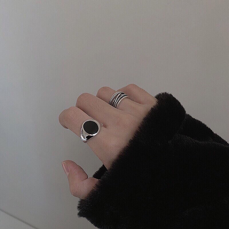 Mix&Match Ring Set | Set 2 nhẫn style retro