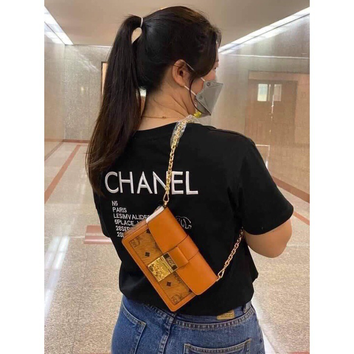 Túi MCM Nắp Nâu Size 20cm Full Box