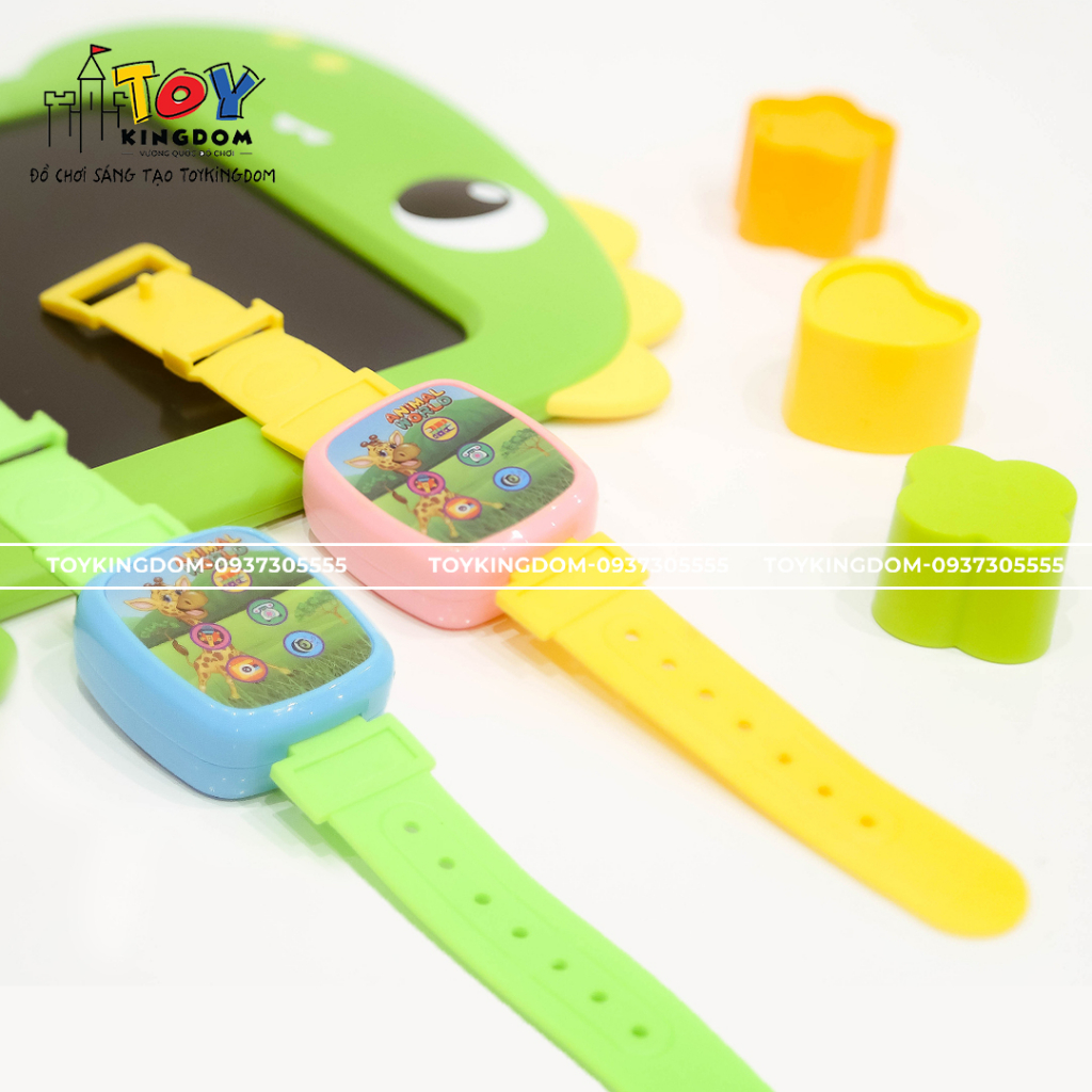 Đồ Chơi Đồng Hồ Âm Nhạc Tiếng Anh - Phát Nhạc Bài Hát Xịn Xò Ahihi