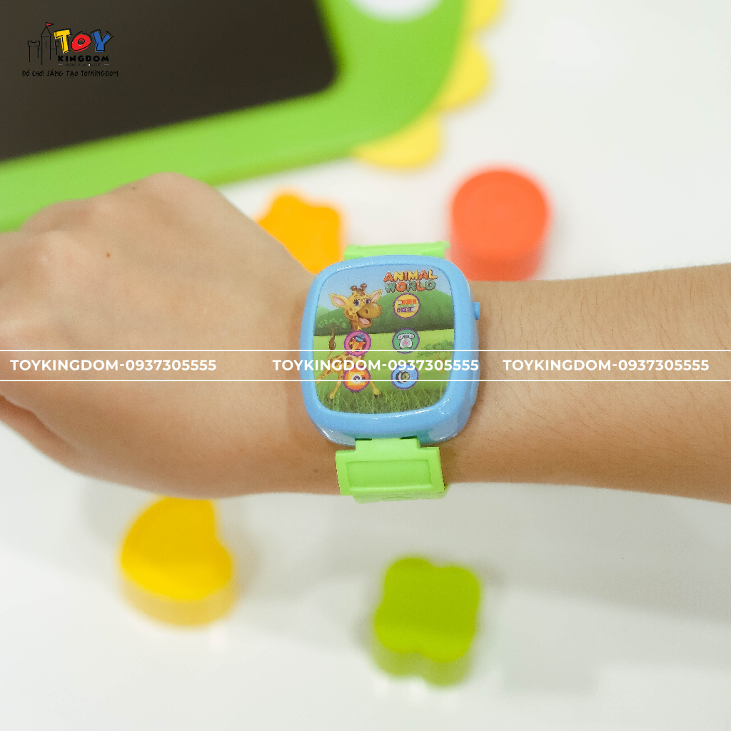 Đồ Chơi Đồng Hồ Âm Nhạc Tiếng Anh - Phát Nhạc Bài Hát Xịn Xò Ahihi