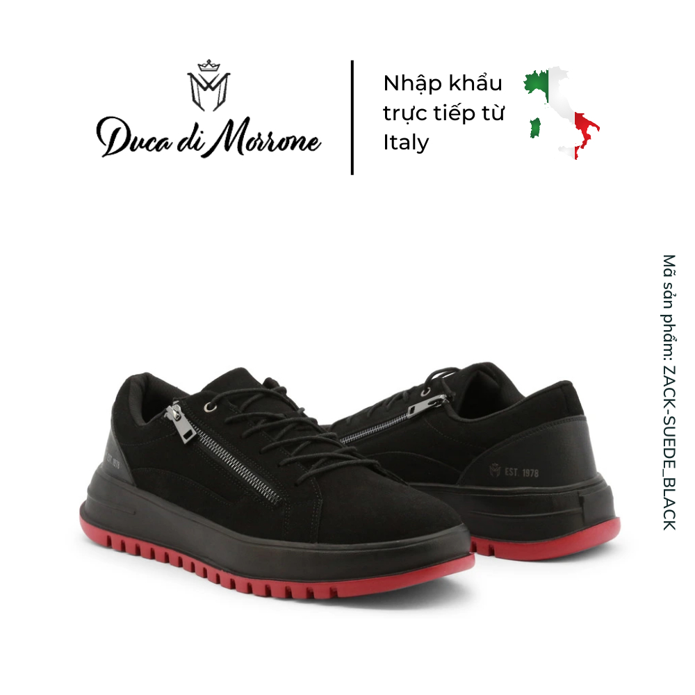 Giày thể thao Sneaker da nam - DUCA DI MORRONE - Nhập khẩu CHÍNH HÃNG tại ITALY - ZACK