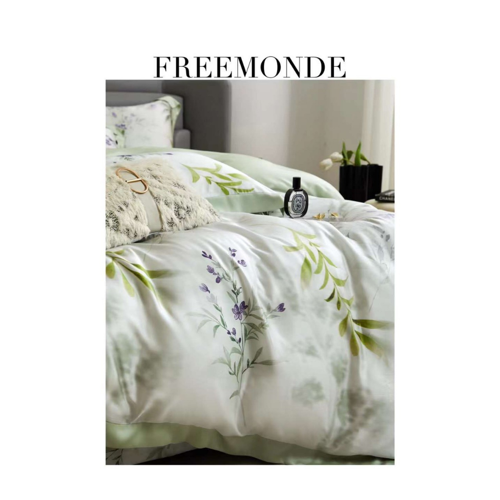 Bộ Chăn Ga Gối 100% Lụa Tencel Đủ Kích Thước Giường , Drap Mền Siêu Mát CA Bedding Decor