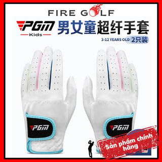 Găng tay chơi golf trẻ em pgm st010 chính hãng da cừu non cao cấp phù hợp với trẻ con