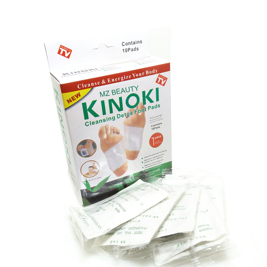 100 Miếng Dán Chân Thải Độc Nhật Bản Kinoki Detox Foot Patch