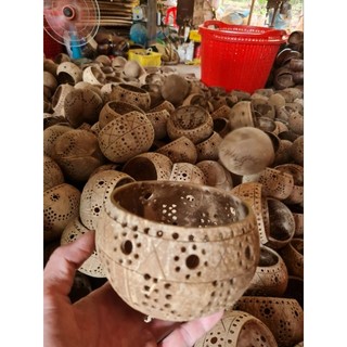 Lồng đèn gáo dừa
