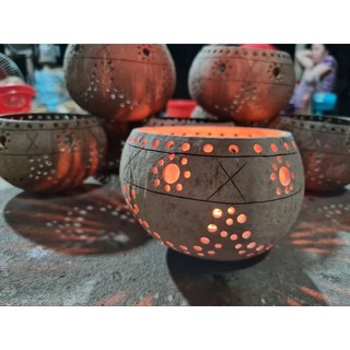Lồng đèn gáo dừa