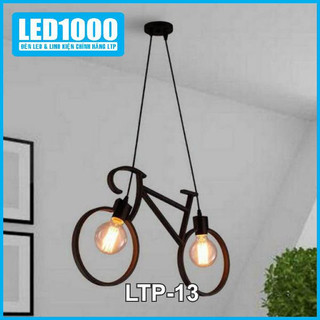 Đèn thả lồng sắt trang trí - đèn thả trang trí hình chiếc xe - msp: ltp-13