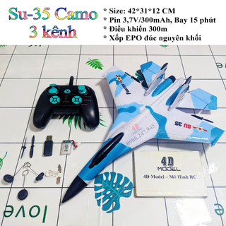Máy bay điều khiển từ xa su 35- 3 kênh. dễ dàng điều khiển bay lượn,máy bay chiến đấu ,tốc độ cao.