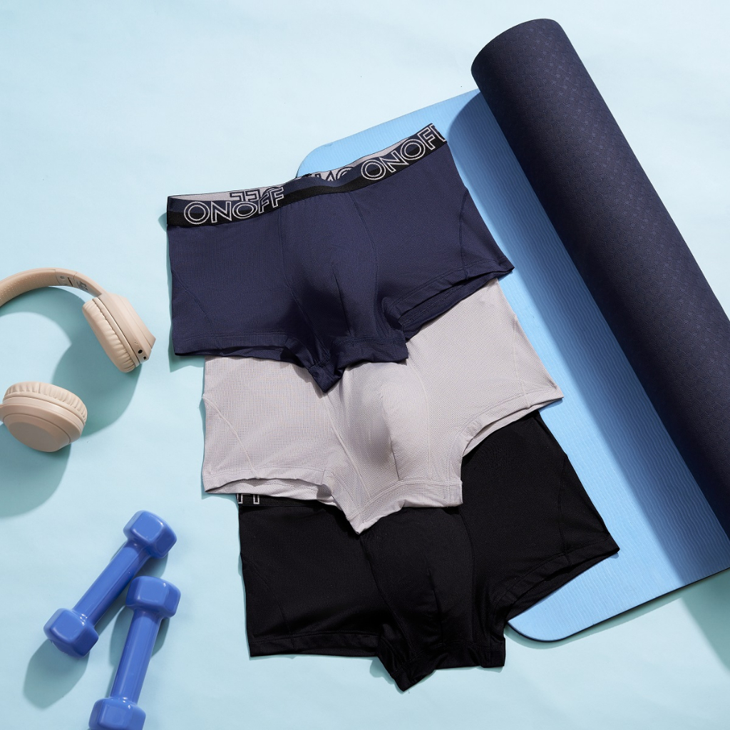 Quần lót nam thoáng khí Microfiber mesh siêu mềm mịn ONOFF- 18UO23A034