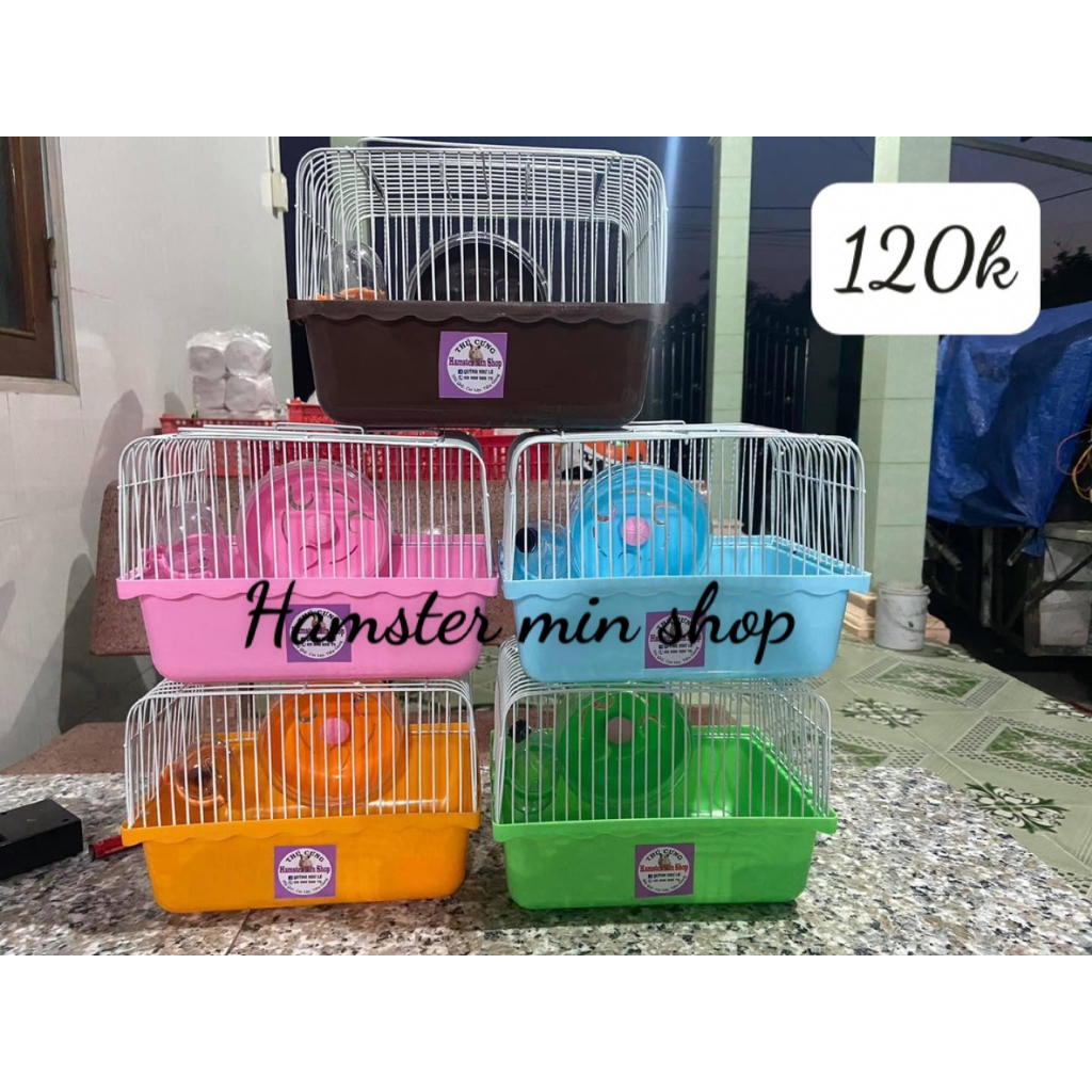 Lồng mini full phụ kiện dành cho hamster