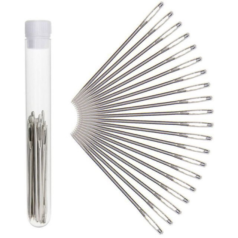 Set 15 Kim May Tay Số 8, Chỉ May, Cây Xỏ Kim Dùng Trong May Mặc Gia Đình Chọn Theo Phân Loại Hàng