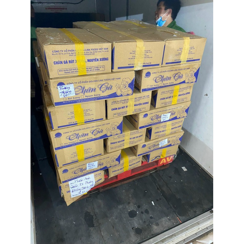 1 kg chân gà rút xương 💥CHUẨN CTY💥loại ngon thơm k hôi,k chất tẩy trắng